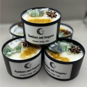 Abundance and Prosperity Scented Candle -
